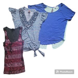 Bundle of Summer Tops x3 - SMALL
